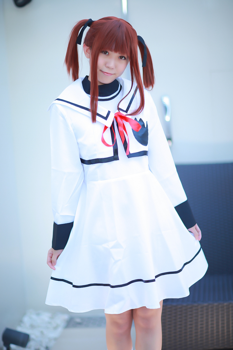 [Cosplay] Hot Maho Shojo Lyrical Nanoha 女优制服